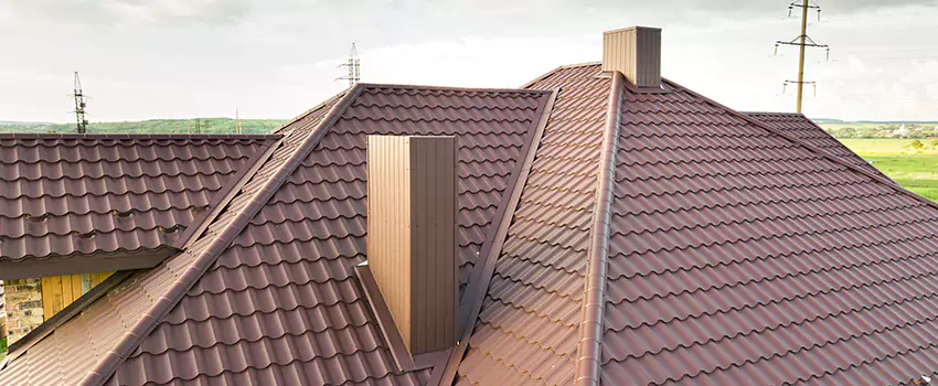Residential Chimney Flashing Restoration in Freeport, NY