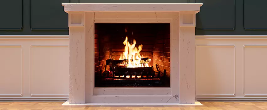 Decorative Electric Fireplace Installation in Freeport, New York