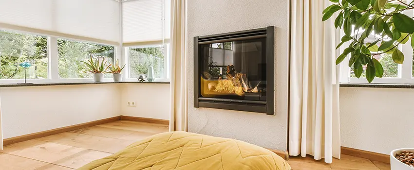Residential Fireplace Ceramic Glass Installation in Freeport, NY