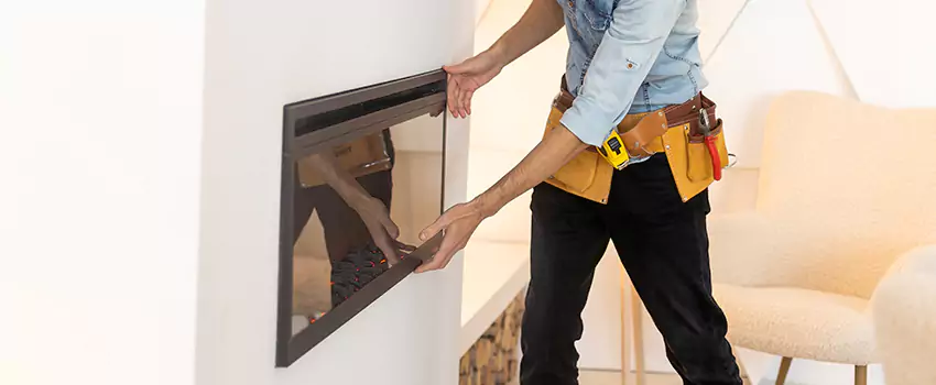 Metal Fireplace Installation in Freeport, New York