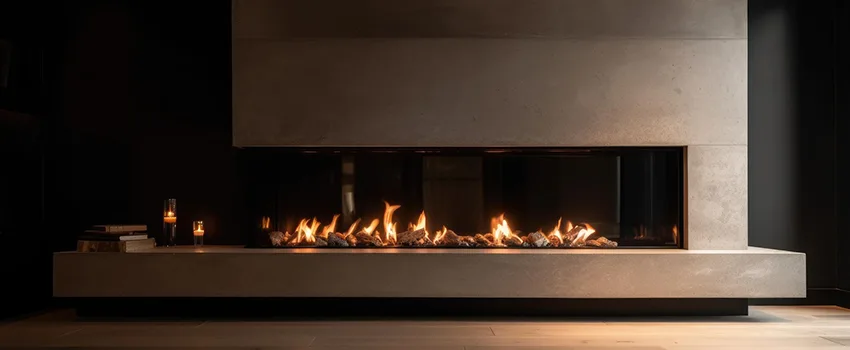 Gas Fireplace Ember Bed Design Services in Freeport, New York