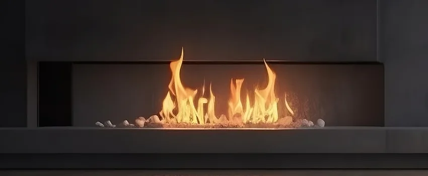 B-Vent Gas Fireplace Installation in Freeport, NY