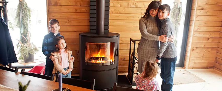Morso Cast Iron Fireplace Insert Installation in Freeport, New York
