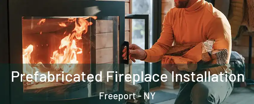  Prefabricated Fireplace Installation Freeport - NY